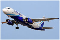 IndiGo’s 83.7 lakh shares change hands; stock slips ~4%