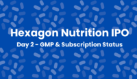 Hexagon Nutrition IPO - Day 2 GMP, Subscription Status